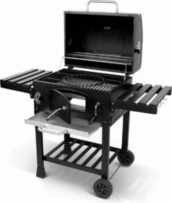 Alice's Garden Houtskool BBQ Bernard - Smoker - Verstelbare Houtskoolbak - Zwart -Keukenbenodigdheden Winkel 1014x1200 5