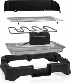 Tristar BQ-2824 Elektrische Barbecue - Tafel BBQ 34,5 X 23 Cm - Regelbare Thermostaat - 2000 Watt - Zwart -Keukenbenodigdheden Winkel 1026x1200 2
