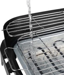 Princess 112250 Elektrische BBQ Met Zijplanken - BBQ - 40x25cm - Met En Zonder Statief Te Gebruiken - Met Zijplankjes - Ook Te Gebruiken Als Tafelgrill - 2200W -Keukenbenodigdheden Winkel 1035x1200 5