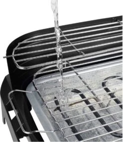Princess 112250 Elektrische BBQ Met Zijplanken - BBQ - 40x25cm - Met En Zonder Statief Te Gebruiken - Met Zijplankjes - Ook Te Gebruiken Als Tafelgrill - 2200W -Keukenbenodigdheden Winkel 1037x1200 1