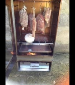 2-L Home & Garden XL Rookoven - RVS - 80x40x28 Cm - 3 Etages -Keukenbenodigdheden Winkel 1060x1200