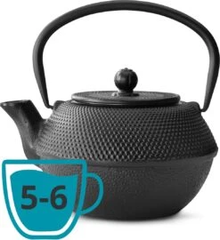 Bredemeijer - Theepot Jang 1,1L Gietijzer Zwart -Keukenbenodigdheden Winkel 1096x1200 1