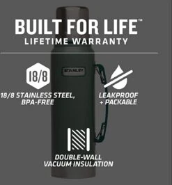 Stanley The Legendary Classic Bottle 1,00L - Thermosfles - Hammertone Green -Keukenbenodigdheden Winkel 1113x1200 1