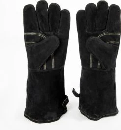 Barbecue Handschoen Zwart - BBQ Ovenwanten – Hittebestendige Handschoenen - Ovenhandschoenen - Grill & Oven Want – Koken Accessoires - Vuurkorf En Openhaard - Barbeque Keukenaccessoires - Koken - Vaderdag Cadeau Vader -Keukenbenodigdheden Winkel 1114x1200 7