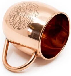 Koperen Beker Flower Of Life Geëtst (470 Ml) -Keukenbenodigdheden Winkel 1115x1200 3