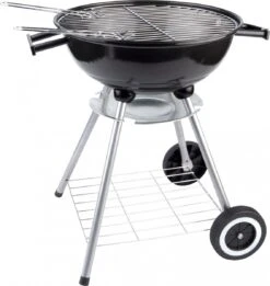 BBQ Collection Houtskoolbarbecue - Kogelbarbecue 45 X 60 Centimeter - Ronde Barbecue - Barbecue Op Wielen - Zwart - Metaal -Keukenbenodigdheden Winkel 1135x1200