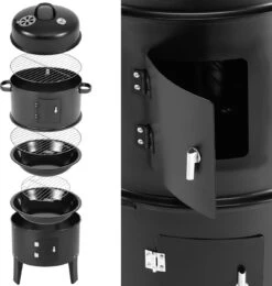 Merkloos Monzana Barbecue-ROKER-Grill-Oven -Keukenbenodigdheden Winkel 1142x1200 3