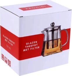 Procidi® Glazen Theepot Met Filter - Theekan Met Infuser - Dubbelwandig Borosilicaat Glas - Thee Thermoskan - Koffiekan 950 ML - Teapot -Keukenbenodigdheden Winkel 1151x1200 1