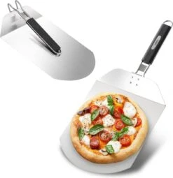 Bighorn Pizzaschep Voor BBQ En Oven-Inklapbare Handgreep -Pizzasnijder- Edelstaal -geschikt Als Broodschep En Ovenschep - SRPT01 -Keukenbenodigdheden Winkel 1163x1200 1