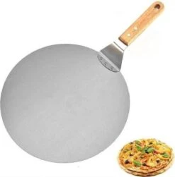 Luxe Pizzaschep Voor Verse Pizza - Extra Groot - RVS 30CM - Grote Pizza Schep Voor Oven Of BBQ Barbecue - Hout Handvat - Pizzaspatel Voor Zelfgemaakte Ovenpizza -Keukenbenodigdheden Winkel 1180x1200