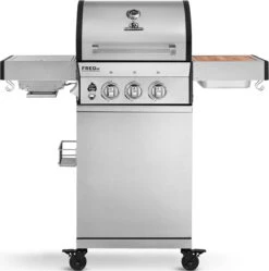 Burnhard Gas BBQ FRED JR. Deluxe - 2 Branders - Incl. Keramische Infraroodbrander & Afdekhoes - Deluxe -Keukenbenodigdheden Winkel 1192x1200 4