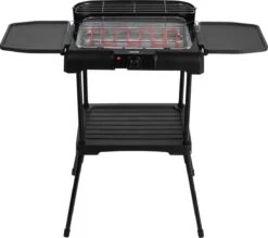 Princess 112250 Elektrische BBQ Met Zijplanken - BBQ - 40x25cm - Met En Zonder Statief Te Gebruiken - Met Zijplankjes - Ook Te Gebruiken Als Tafelgrill - 2200W -Keukenbenodigdheden Winkel 1200x1065 1