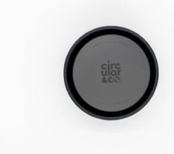 Circular&Co. Herbruikbare To Go Koffiebeker (rCUP) Crème/zwart 8oz/227ml -Keukenbenodigdheden Winkel 1200x1066