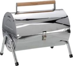 BBQ Collection Houtskoolbarbecue - Cilinder - Chroom -Keukenbenodigdheden Winkel 1200x1072 2