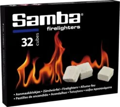 Samba Aanmaakblokjes Wit - Kerosine - 896 Stuks - Omdoos -Keukenbenodigdheden Winkel 1200x1073