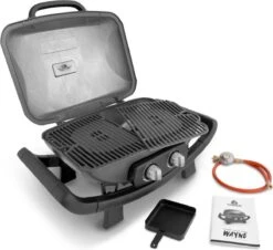 Burnhard Draagbare 2-Branders Gasbarbecue - Afdekhoes - BBQ Wayne -Keukenbenodigdheden Winkel 1200x1099 4