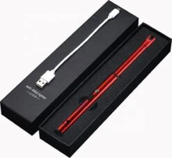 Oplaadbare Lange Dunne Elektrische Aansteker - Duurzame Plasma Aansteker - Inclusief Cadeauverpakking - BBQ – Kaarsen – Rood -Keukenbenodigdheden Winkel 1200x1101
