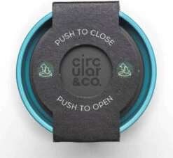 Circular&Co. Herbruikbare To Go Koffiebeker (rCUP) Crème/zwart 8oz/227ml -Keukenbenodigdheden Winkel 1200x1105