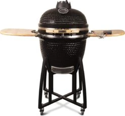 Patton - Kamado 21" - Premium Black - Keramische Barbecue - Incl. Bluetooth Kerntemperatuurmeter - LED Verlichting - Large - Compleet - Zwart -Keukenbenodigdheden Winkel 1200x1111 3