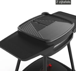Barbecook Alexia - Elektrische Bbq - Afneembare Grill - Zijtafels - Wielen - 84x55x97cm -Keukenbenodigdheden Winkel 1200x1121 5