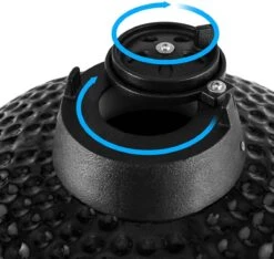 Patton - Kamado 21" - Premium Black - Keramische Barbecue - Incl. Bluetooth Kerntemperatuurmeter - LED Verlichting - Large - Compleet - Zwart -Keukenbenodigdheden Winkel 1200x1137 1