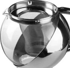 Theepot Met Filter - Zilver -Keukenbenodigdheden Winkel 1200x1168 4