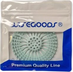 WiseGoods - Haarstopper - Haarvanger - Douche Zeef - Douche Filter - Haarfilter - Douche Afvoer - Siliconen - Blauw -Keukenbenodigdheden Winkel 1200x1190