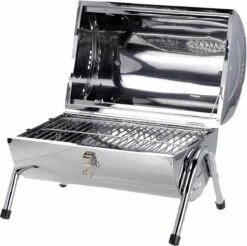 BBQ Collection Houtskoolbarbecue - Cilinder - Chroom -Keukenbenodigdheden Winkel 1200x1193 11