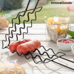 Innovagoods BARBECUEGRIL VOOR WORSTJES SOSKET - Bbq Accesoires - Bbq Accesoires Rooster -Keukenbenodigdheden Winkel 1200x1200 1054