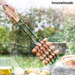Innovagoods BARBECUEGRIL VOOR WORSTJES SOSKET - Bbq Accesoires - Bbq Accesoires Rooster -Keukenbenodigdheden Winkel 1200x1200 1058
