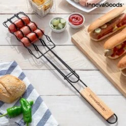 Innovagoods BARBECUEGRIL VOOR WORSTJES SOSKET - Bbq Accesoires - Bbq Accesoires Rooster -Keukenbenodigdheden Winkel 1200x1200 1059
