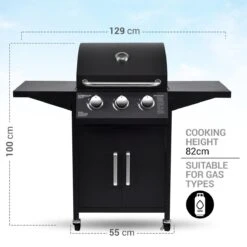 MaxxGarden Gas Barbecue - 3 Branders - Incl. Gratis BBQ Set -Keukenbenodigdheden Winkel 1200x1200 1068