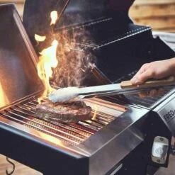 Burnhard Gas BBQ FRED JR. Deluxe - 2 Branders - Incl. Keramische Infraroodbrander & Afdekhoes - Deluxe -Keukenbenodigdheden Winkel 1200x1200 1072