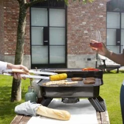 Princess 112252 Hybride Barbecue – Elektrische BBQ - Tafelmodel - 2000W - 44x 29cm - Gebruik Elektrisch Of Met Kolen -Keukenbenodigdheden Winkel 1200x1200 1116