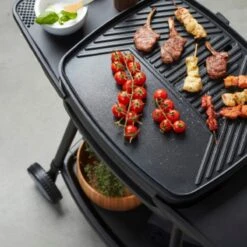 Barbecook Alexia - Elektrische Bbq - Afneembare Grill - Zijtafels - Wielen - 84x55x97cm -Keukenbenodigdheden Winkel 1200x1200 1135