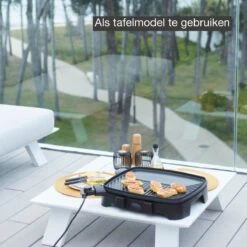 Barbecook Alexia - Elektrische Bbq - Afneembare Grill - Zijtafels - Wielen - 84x55x97cm -Keukenbenodigdheden Winkel 1200x1200 1136