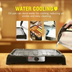 Aigostar Lava 30LDQ - Elektrische Grill - BBQ - Tafel Barbecue - Grilloppervlakte 41 X 24 Cm - 2000 Watt -Keukenbenodigdheden Winkel 1200x1200 1150