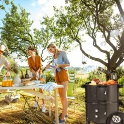 Merkloos Monzana Barbecue-ROKER-Grill-Oven -Keukenbenodigdheden Winkel 1200x1200 1165
