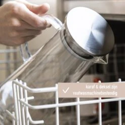 MÊZON® Schenkkan - Glazen Waterkan - Waterkaraf Voor Fruitwater - Multifunctionele Decanteer Karaf - Kan Met Deksel - 1.5L Capaciteit 10 MÊZON® Schenkkan - Glazen Waterkan - Waterkaraf Voor Fruitwater - Multifunctionele Decanteer Karaf - Kan Met Deksel - 1.5L Capaciteit -Keukenbenodigdheden Winkel 1200x1200 117