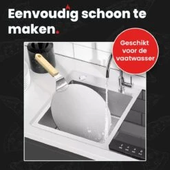 GrillX Pizzaschep Met Pizzasnijder - 30cm - In Luxe Doos - Pizzaspatel Voor BBQ & Oven - BBQ Accesoires Gereedschap -Keukenbenodigdheden Winkel 1200x1200 267