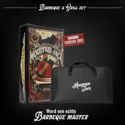 Mountain Jack® 40-Delige Luxe BBQ Grill Accessoires Set In Roestvrij Staal – Barbecue Gereedschap – Tangenset, Vlees Thermometer, Vleestang, Borstel, Spiezen, Vleesmes, Vleesvork -Keukenbenodigdheden Winkel 1200x1200 303