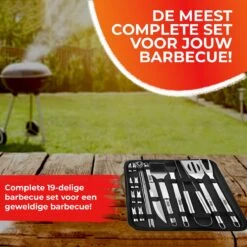 GrillX Barbecue Gereedschap Set - 19-delig - Inclusief Luxe Draagtas - BBQ Accesoires - Gereedschapset -Keukenbenodigdheden Winkel 1200x1200 310