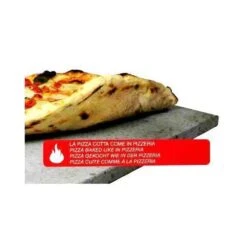 ETNA Pizza Set - Grote Pizzasteen & GRATIS Pizzaschep - 30 Cm X 38 Cm - Echt Italiaanse Pizzasteen - Broodbaksteen - BBQ Pizzasteen - Gemaakt Van Lavasteen Uit De Etna - Non-stick - Eppicotispai -Keukenbenodigdheden Winkel 1200x1200 367
