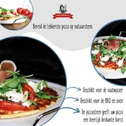 Pizzasteen BBQ & Oven | Pizzaplaat Voor De Lekkerste Bereiding Van Een Pizza Op Jouw Barbecue Of In De Oven | Pizza Stone Rond | Medium (33 Cm) -Keukenbenodigdheden Winkel 1200x1200 385