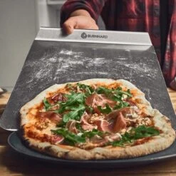Burnhard Pizzasteen 38 X 30 X 1,5 Cm + Pizzaschep -Keukenbenodigdheden Winkel 1200x1200 390