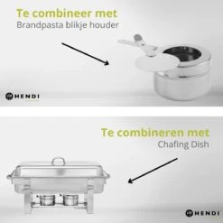 Hendi Brandpasta Voor Chafing Dish - Brandgel 200g - ( 6 Stuks ) -Keukenbenodigdheden Winkel 1200x1200 408