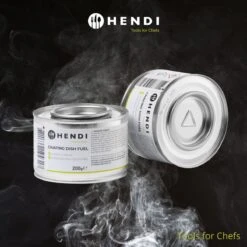 Hendi Brandpasta Voor Chafing Dish - Brandgel 200g - ( 6 Stuks ) -Keukenbenodigdheden Winkel 1200x1200 411