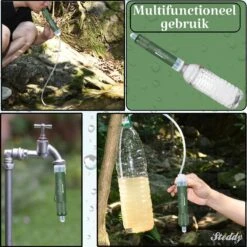 Waterfilter Survival Steddy Pro - Zuiver Gratis Drinkwater - Waterfles Waterzuivering - Waterfilter Kraan - Outdoor - FILTER 4000 LITER! -Keukenbenodigdheden Winkel 1200x1200 43