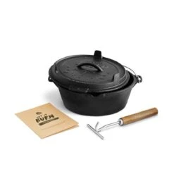Burnhard Gietijzeren Dutch Oven - Little John 3,8 L -Keukenbenodigdheden Winkel 1200x1200 449