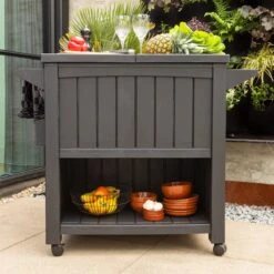 BluMill BBQ Tafel - Inclusief Koelvak 80 Liter - Op Wieltjes - Met Flessenopener - 102 X 46 X 86,5 Cm -Keukenbenodigdheden Winkel 1200x1200 497